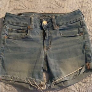 American eagle Midi Jean shorts